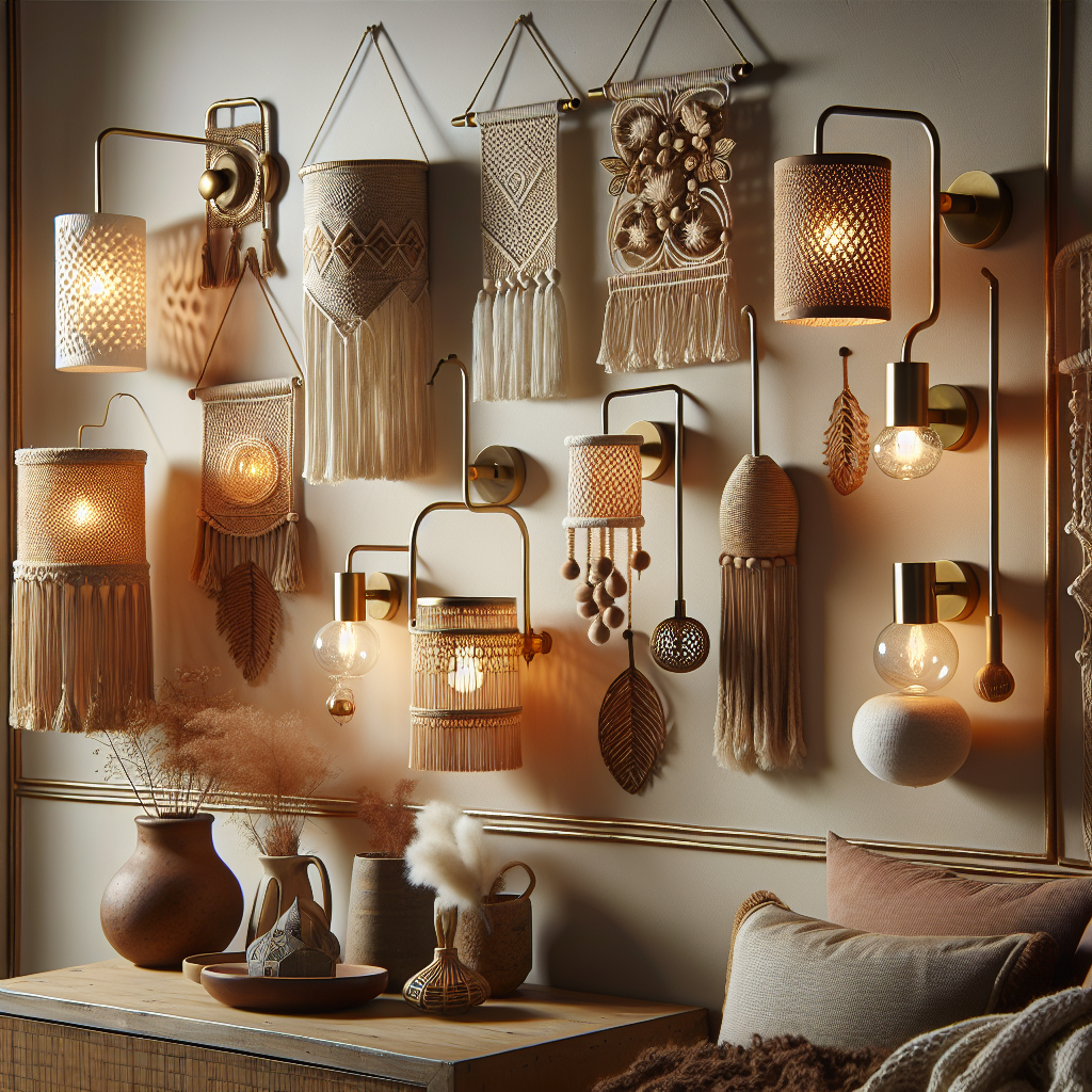 Woven Wonders: A Creative Guide to Bohemian Wall Sconces